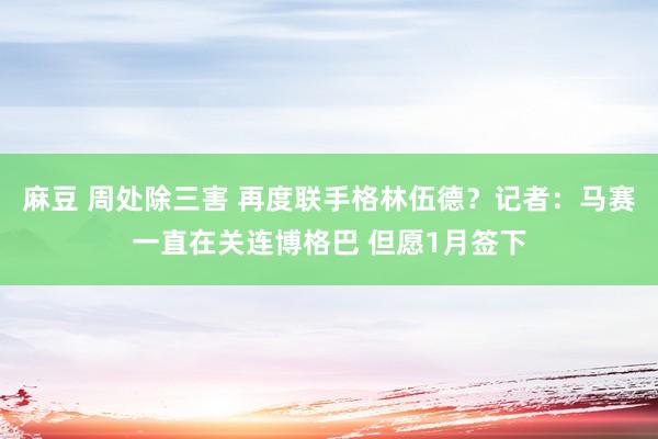 麻豆 周处除三害 再度联手格林伍德？记者：马赛一直在关连博格巴 但愿1月签下