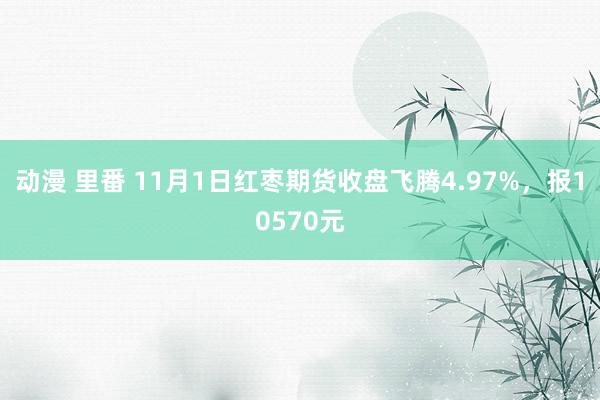 动漫 里番 11月1日红枣期货收盘飞腾4.97%，报10570元